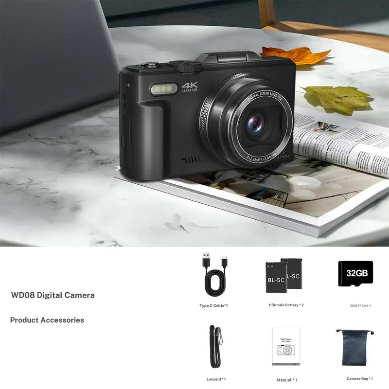 64MP 4K Travel Camera