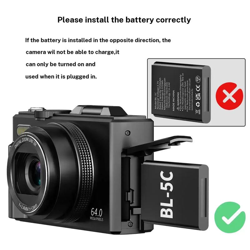 64MP 4K Travel Camera