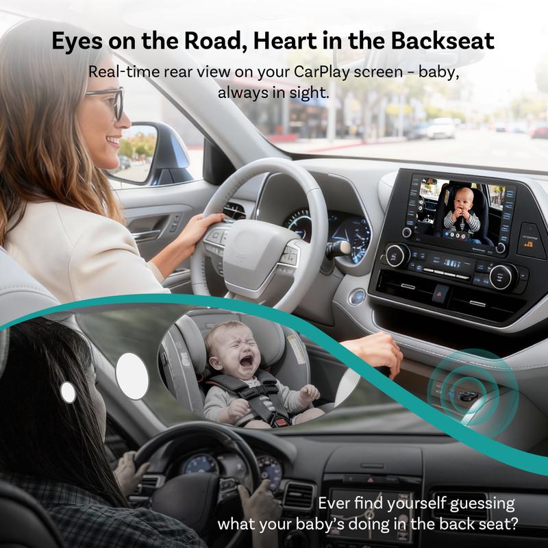 Baby Car Camera &Wireless CarPlay Adapter