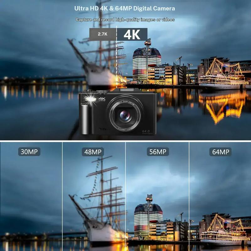 64MP 4K Travel Camera