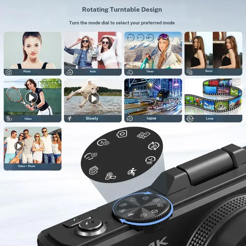 64MP 4K Travel Camera