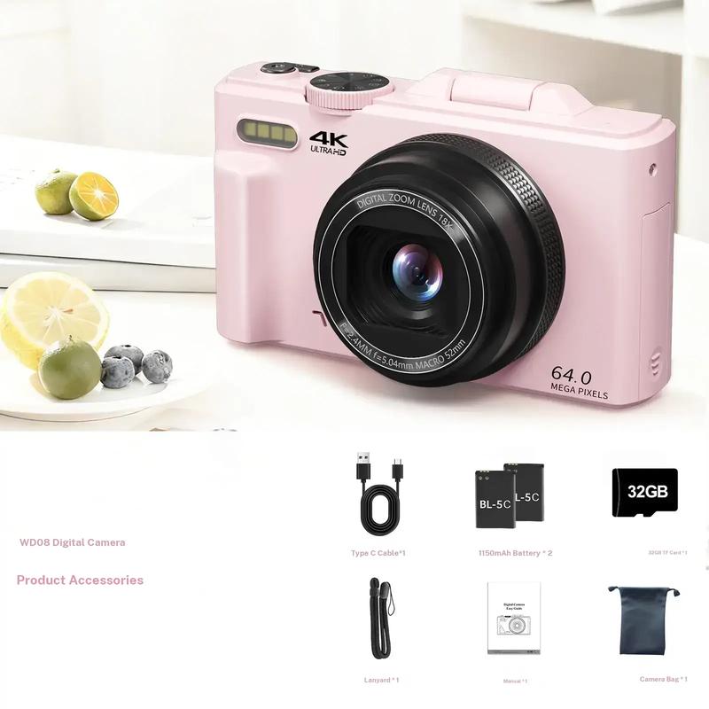 64MP 4K Travel Camera